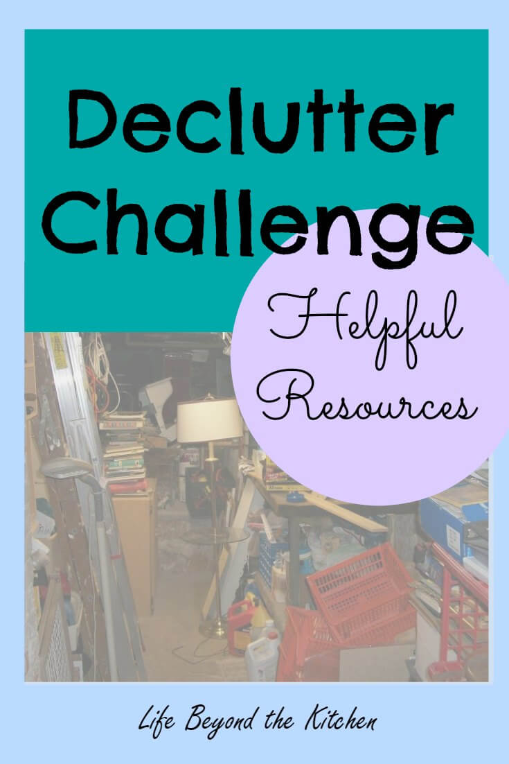 Declutter Resources ~ Websites ~ Useful Books and Websites ~ Life Beyond the Kitchen