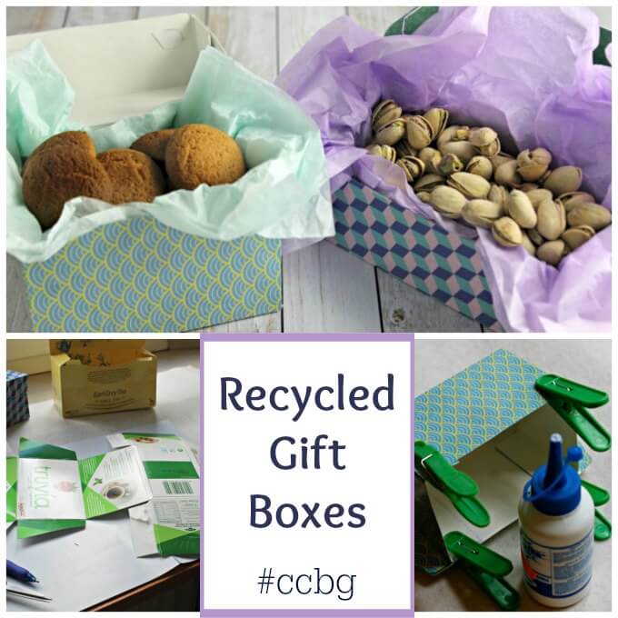 Recycled Gift Boxes ~ Creative Crafter Bloggers Group Challenge #ccgb ~ Life Beyond the Kitchen