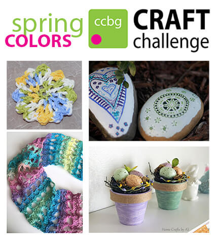 Creative Craft Challenge ~ Spring Colors ~ #ccbg ~ Life Beyond the Kitchen