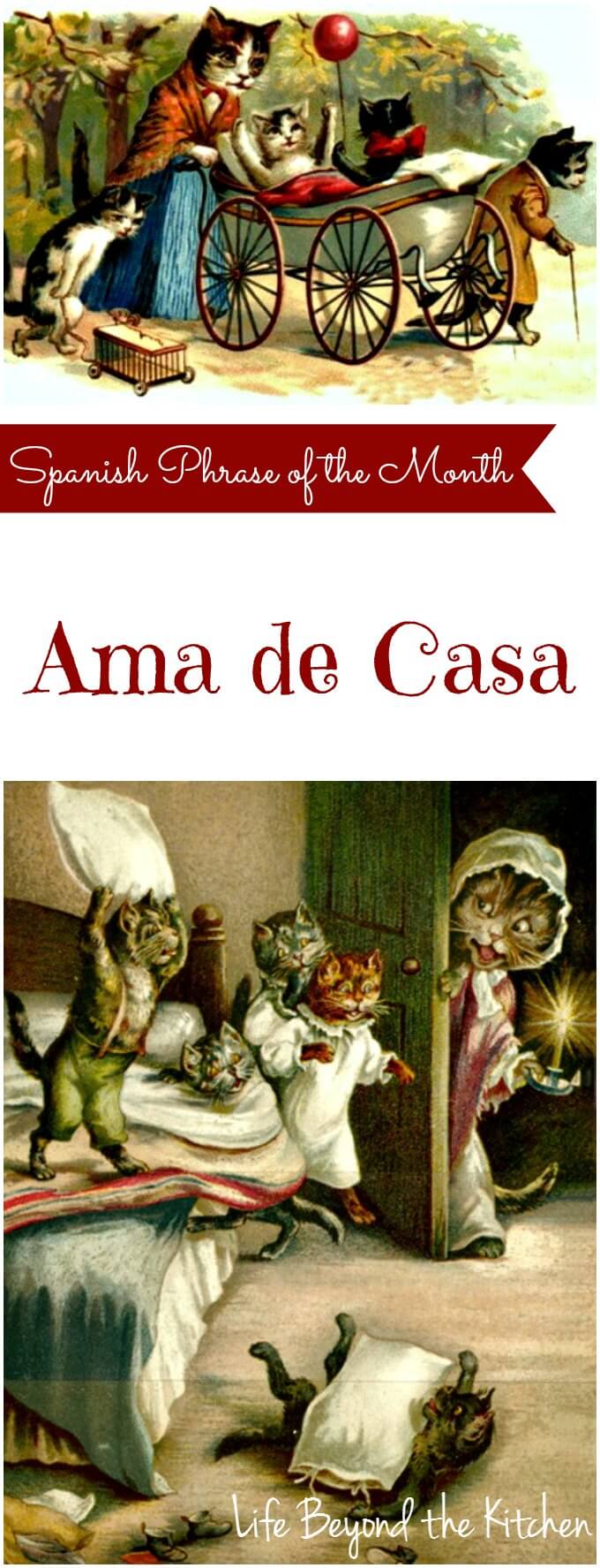 Ama de Casa ~ Spanish Phrase of the Month ~ Life Beyond the Kitchen