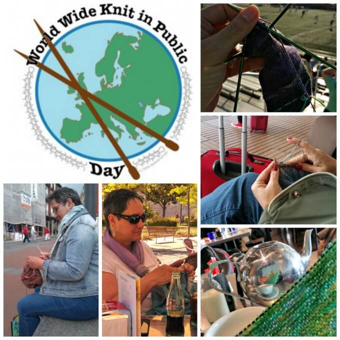 World Wide Knit In Public Day ~ Saturday June 18, 2016 ~ Life Beyond the Kitchen