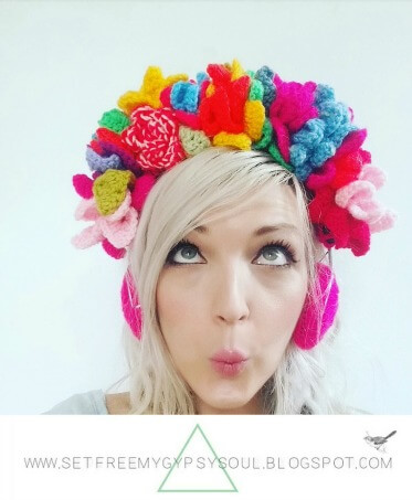 Crochet-flower-crown-hippie-headphones-boho