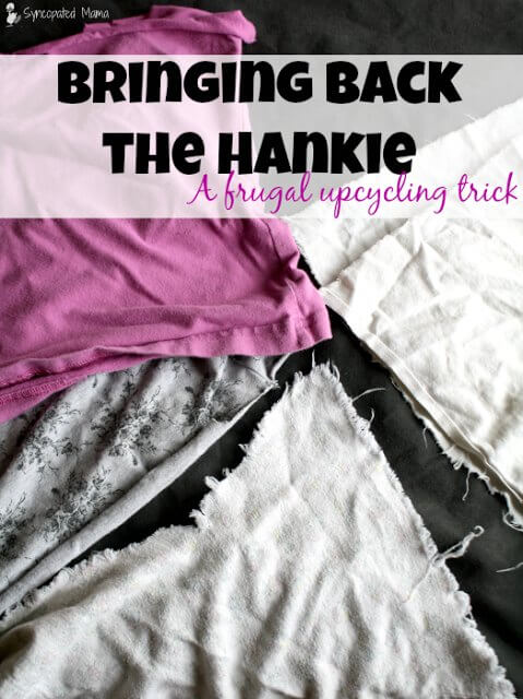 Recycled Hankies ~ Creatively Crafty Feature ~ Life Beyond the Kitchen