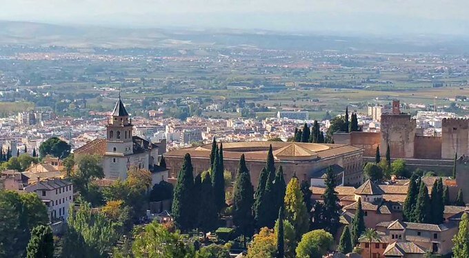 The View From Above ~ Alhambra, Granada, Andalucía, Spain ~ Life Beyond the Kitchen