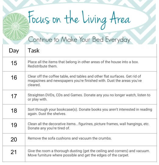 A Living Room With Space For Family ~ 28 Day Declutter Challenge ~ Life Beyond the Kitchen