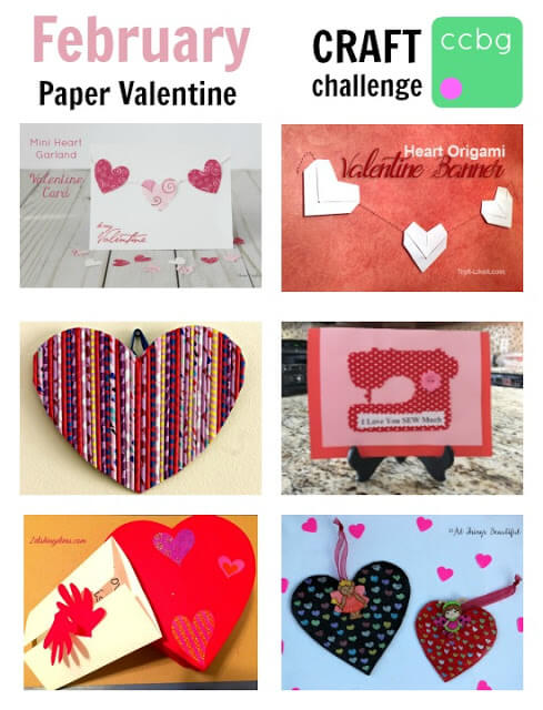 Paper Reed Heart for Valentine's Day~Creative Craft Bloggers Challenge #ccbg~Life Beyond the Kitchen