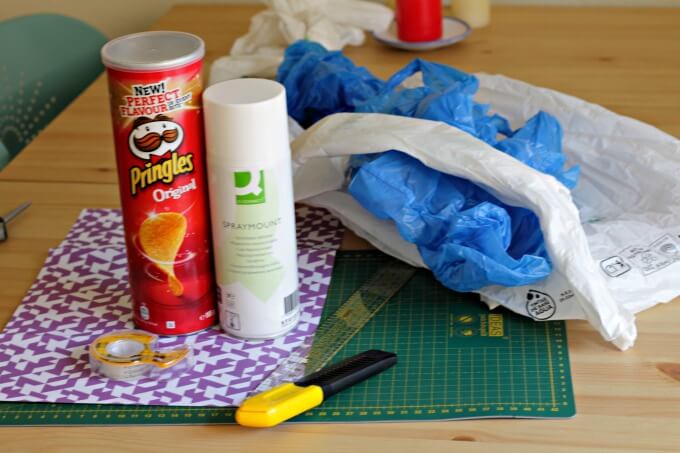 The Ten Minute Solution for Plastic Bag Storage ~ #CraftroomDestashChallenge ~ Life Beyond the Kitchen