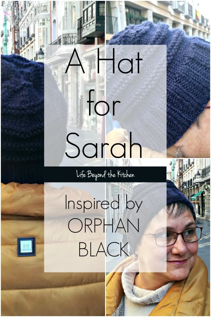 A New Hat For Sarah Manning ~ #CraftyDestashChallenge ~ Life Beyond the Kitchen